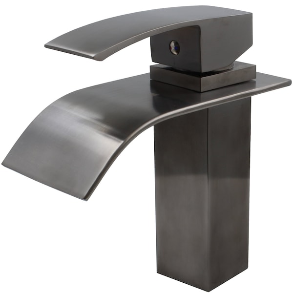 Novatto REMI Single Lever Lav Faucet, Gun Metal GF-136SGM - main